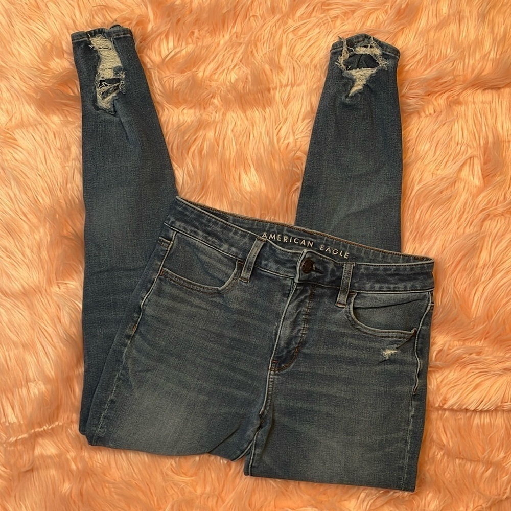 American‎ Eagle The Dream Jean Hi Rise Stretch Jegging Size 6